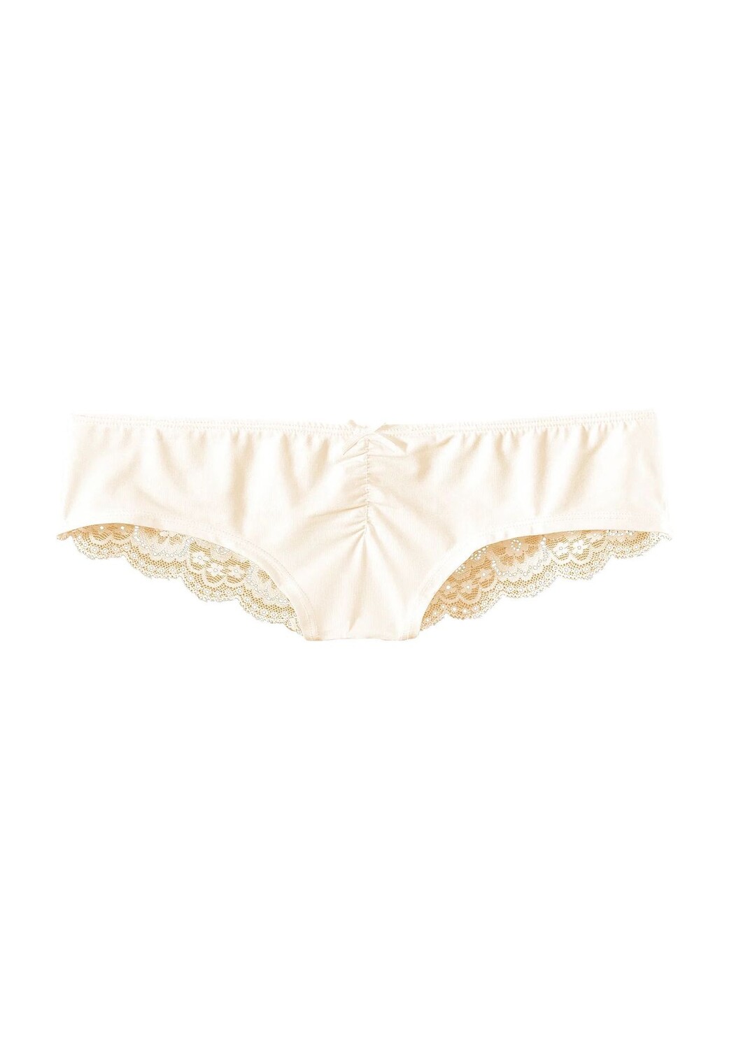 

Женские стринги из микрофибры с цветочным кружевом LASCANA, цвет Creme