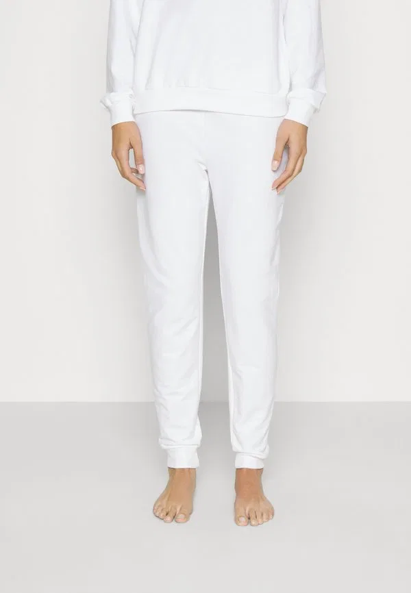 Пижамные брюки Lacoste, White, с принтом