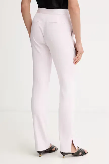 Брюки из вискозы slim fit Tapria2 BOSS, розовый — фото 3