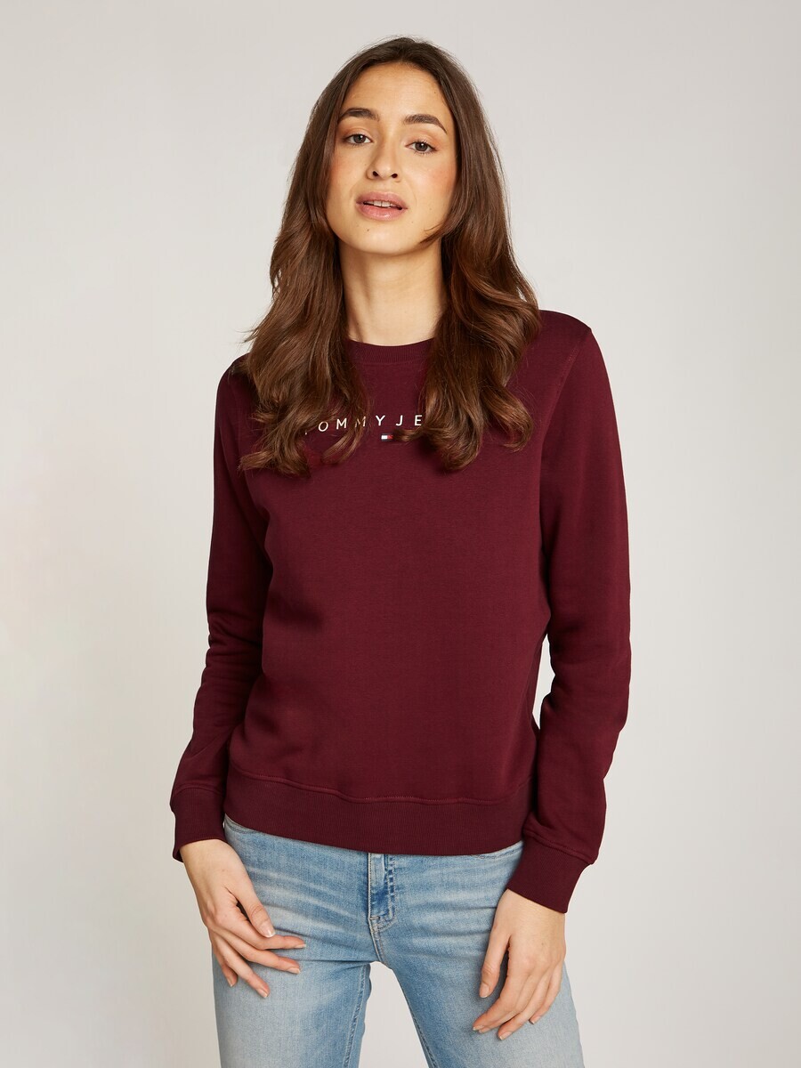 

Свитер Tommy Jeans Sweatshirt, темно-красный