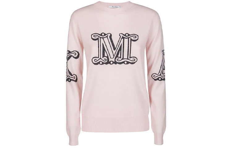 

MaxMara Свитер Loose Fit для женщин, розовый, для весны и осени