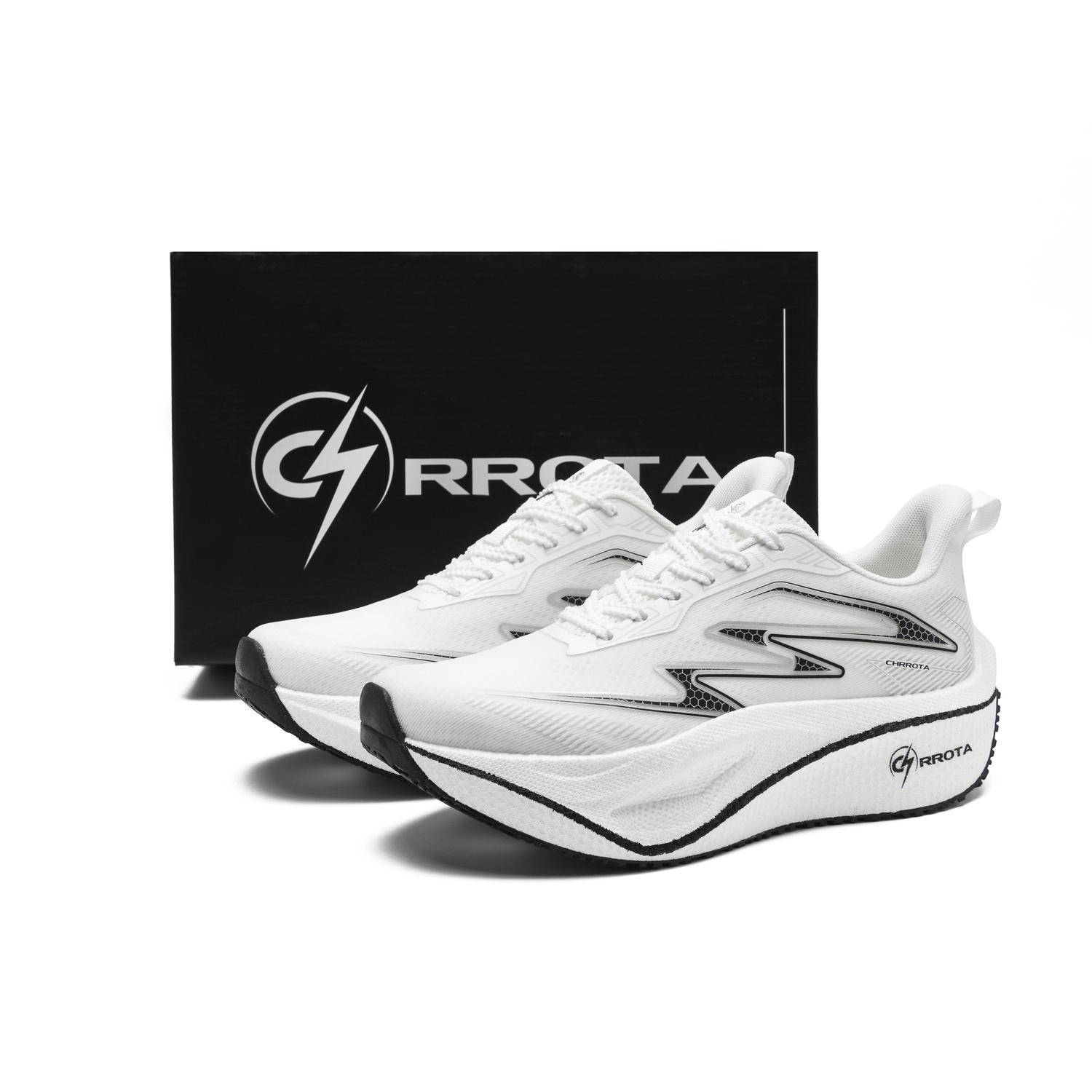 

CHRROTA Низкие кроссовки для бега унисекс Feather White Swift Shadow, цвет Feather White Swift Shadow Box
