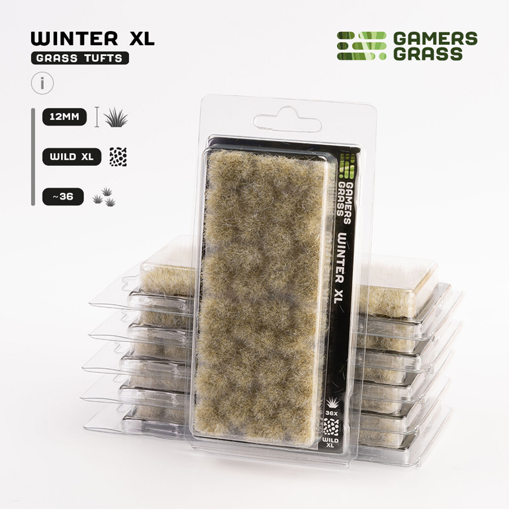 

Аксессуары Gamers Grass Gamers Grass Tufts: Winter - Wild XL 12mm