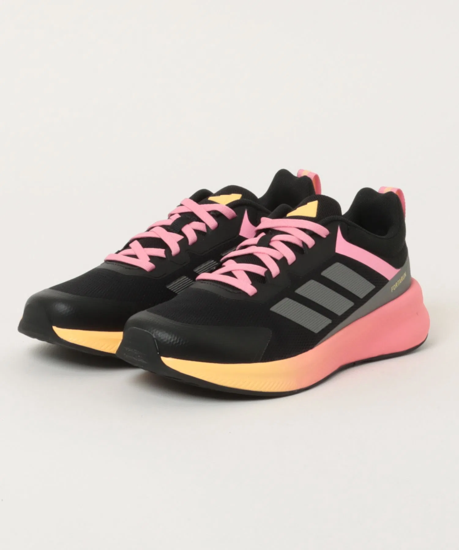 Детские кроссовки adidas FortaRun 4.0 JR9804 чёрные