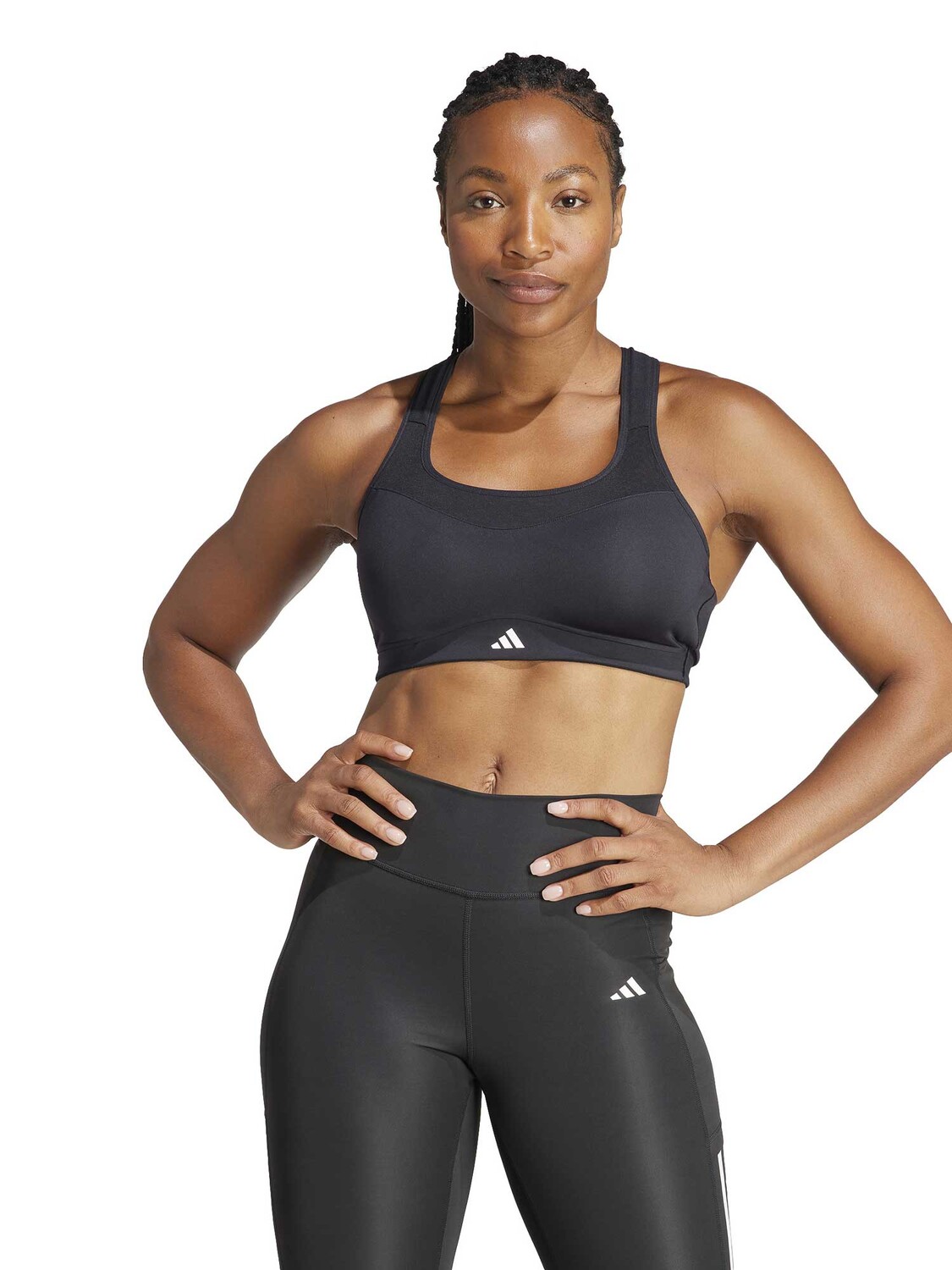 

Спортивный бюстгальтер Adidas Performance TLRD Impact Training, черный