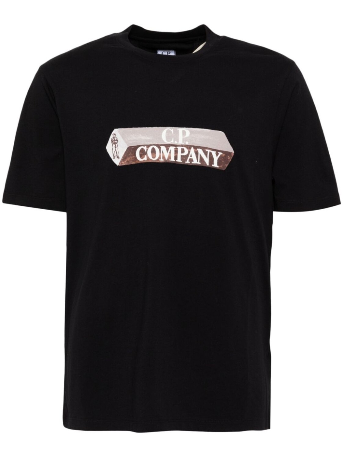 

Футболка с логотипом C.P. Company, черный