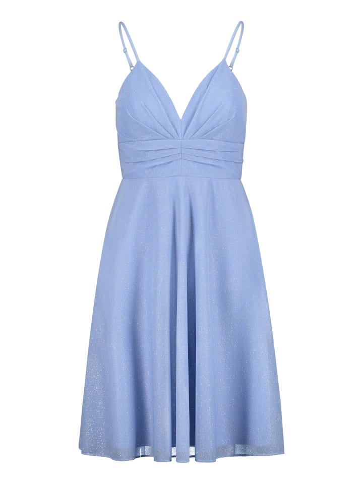 

Vera Mont Коктейльное платье длиной до щиколотки, сине-серебристого цвета