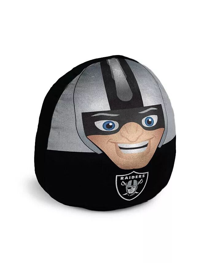 

Плюшевая подушка-талисман Las Vegas Raiders Pegasus Home Fashions, черный