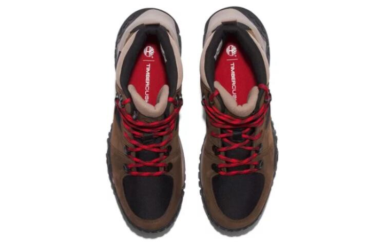 Мужские уличные ботинки Timberland треккинговые спортивные, коричневый/черный — фото 3