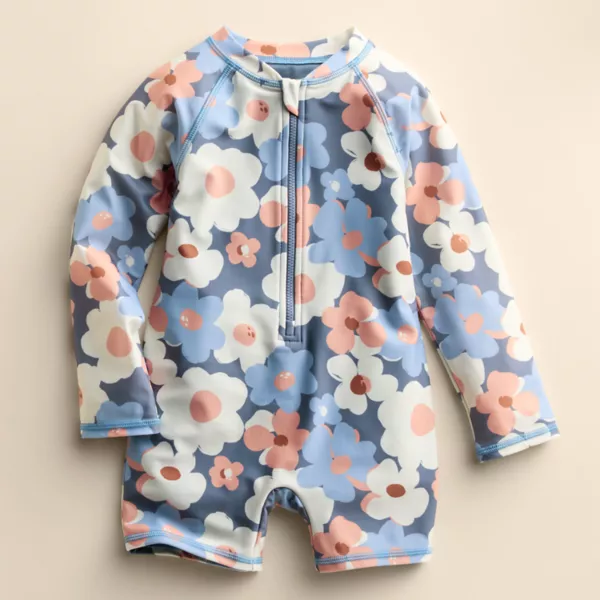 

Детский комбинезон для малышей и малышей Little Co. By Lauren Conrad, цвет blue blush flower