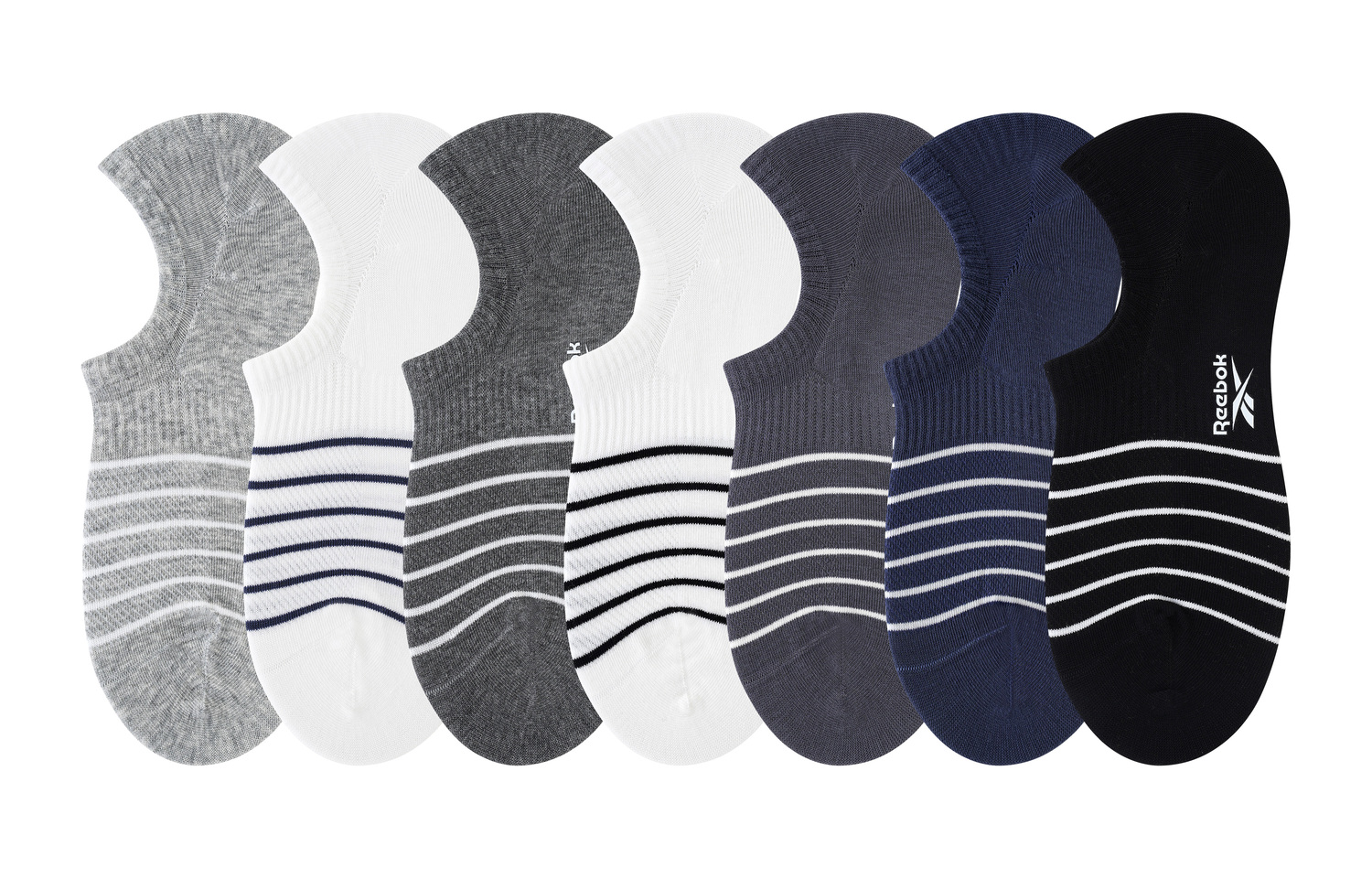 

Унисекс носки щиколотка 7 штук Reebok, 7 Pack (Mixed Color)