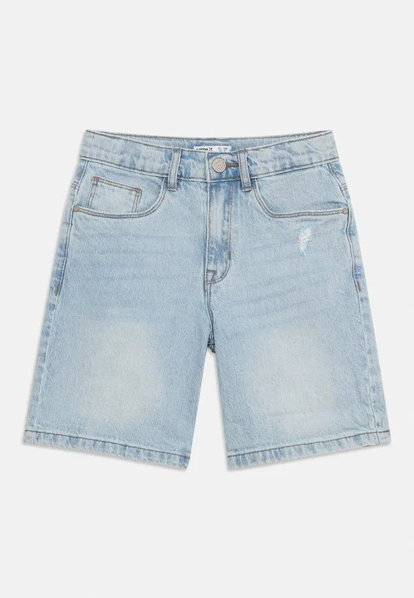 Длинные джинсовые шорты nkfrose Name It, Light Blue Denim — фото 3