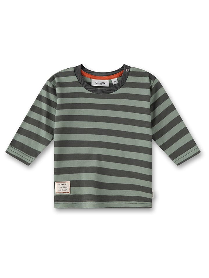 

Рубашка с длинным рукавом Sanetta Kidswear, зеленый