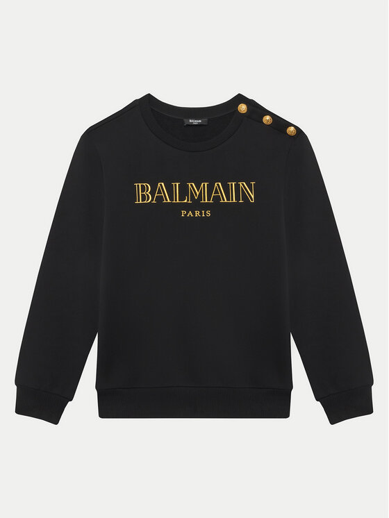 

Толстовка обычного кроя BV4B10-Z0081 930OR Balmain, черный