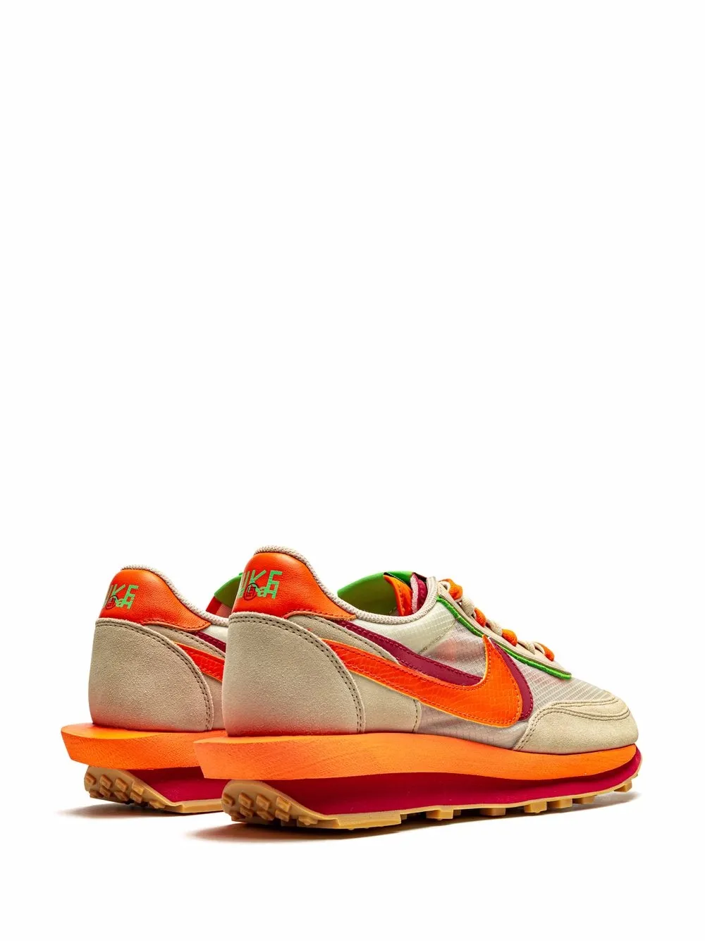 Кроссовки LDWaffle из коллаборации с Clot и sacai Nike, нейтральный — фото 3