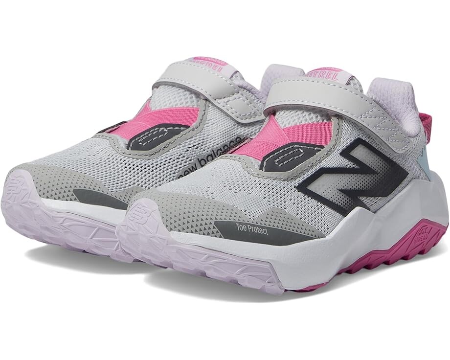 

Кроссовки New Balance Kids DynaSoft Nitrel v6, цвет Grey Matter/Real Pink
