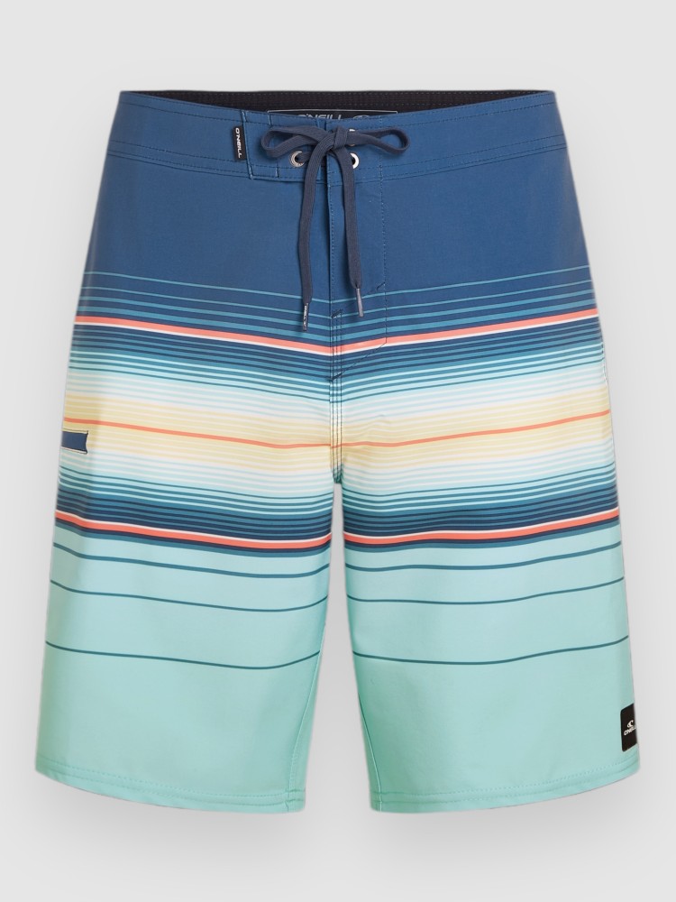 

Пляжные шорты O'Neill Hyperfreak Heat Block 21″ Boardshorts, indigo heat stripe