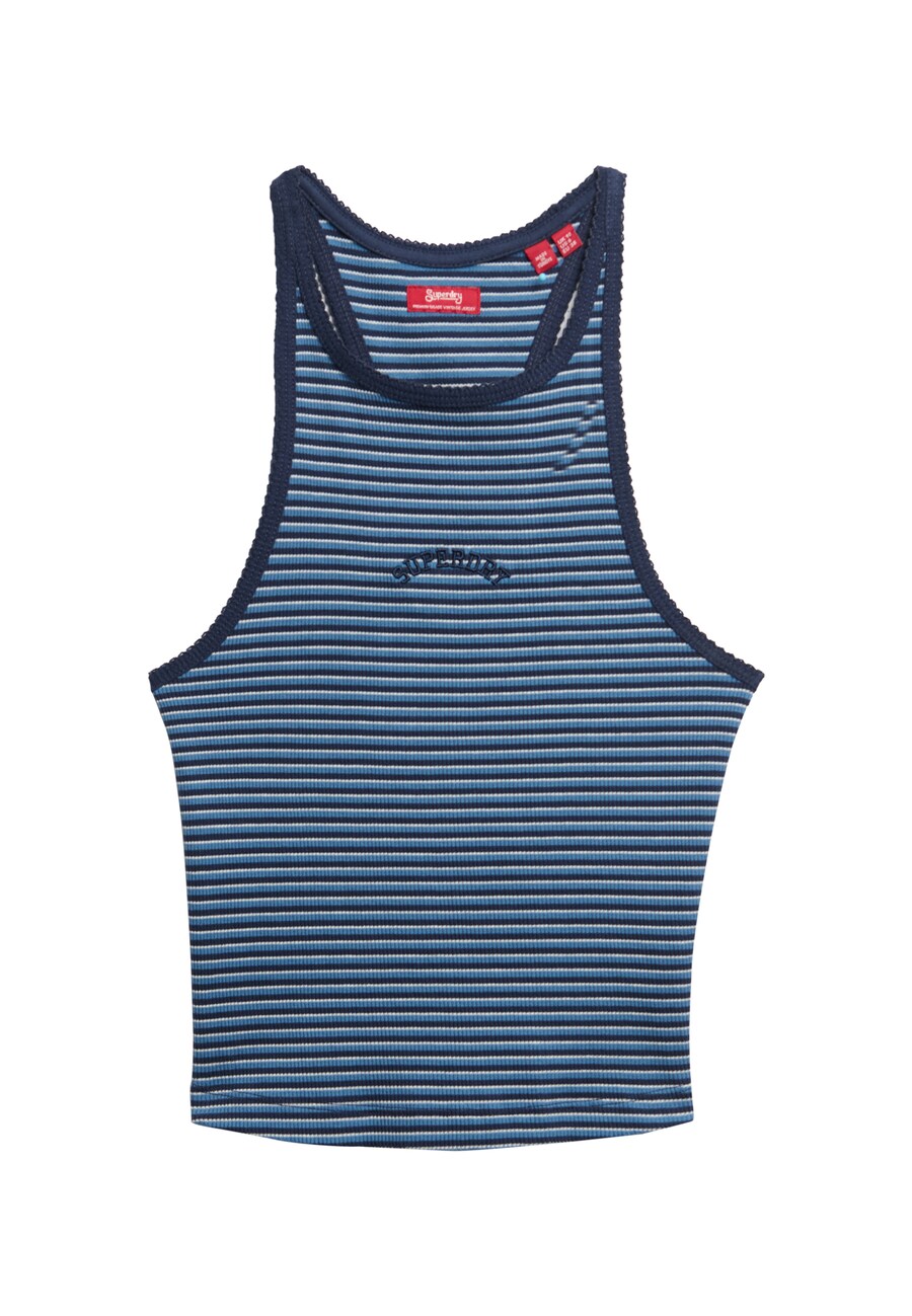 

Топ Superdry Essential, цвет marine blue/Azure