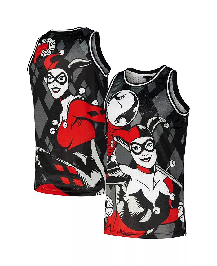 

Мужская черная баскетбольная майка с принтом Harley Quinn Lids