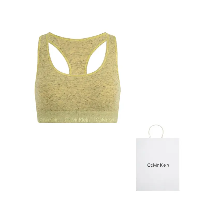

Женский бюстгальтер Calvin Klein, светло-желтый
