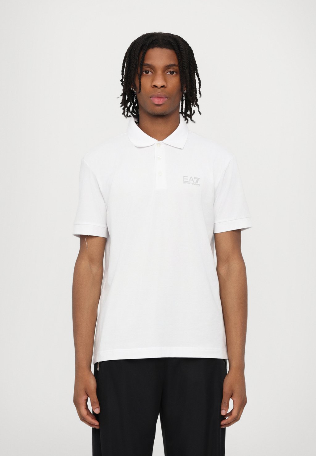 

Рубашка поло EA7 Emporio Armani, белый