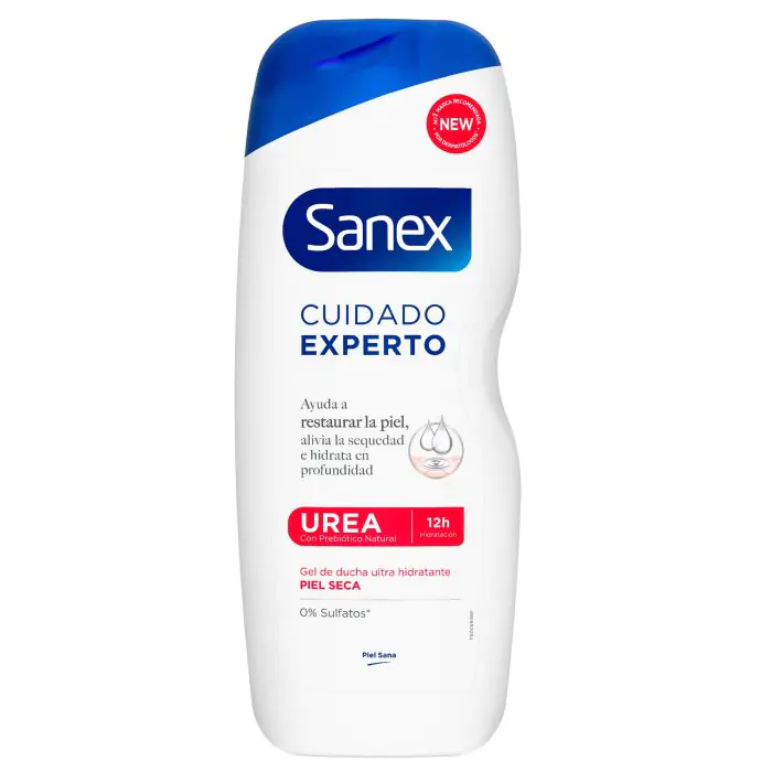 

Гель для душа gel urea cuidado experto piel seca Sanex, объем 600 мл