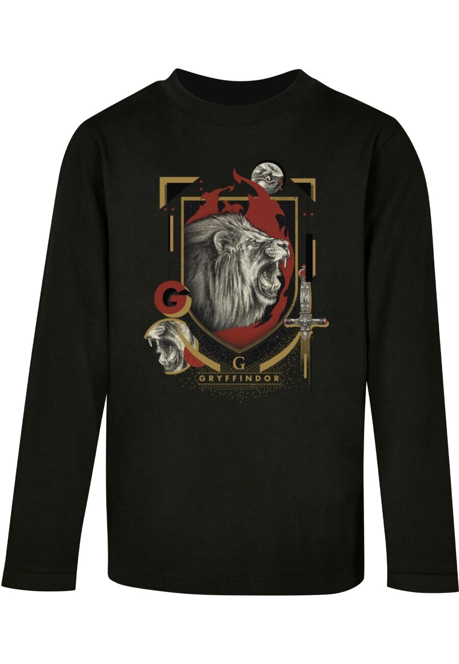 

Лонгслив ABSOLUTE CULT Shirt Harry Potter - Gryffindor Shield, черный