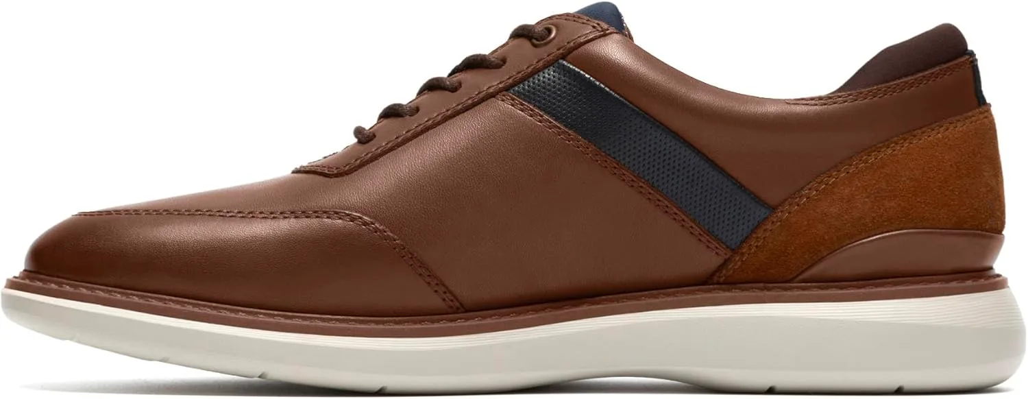 Мужские оксфорды Clarks Brantin Style, коричневый — фото 4