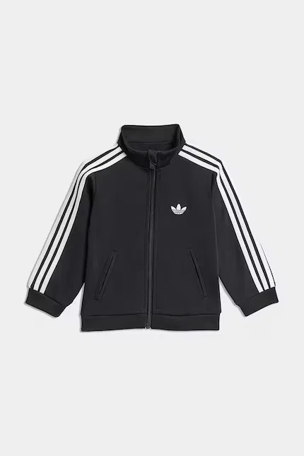 Спортивный костюм из мягкого материала Adidas Originals, черный — фото 2