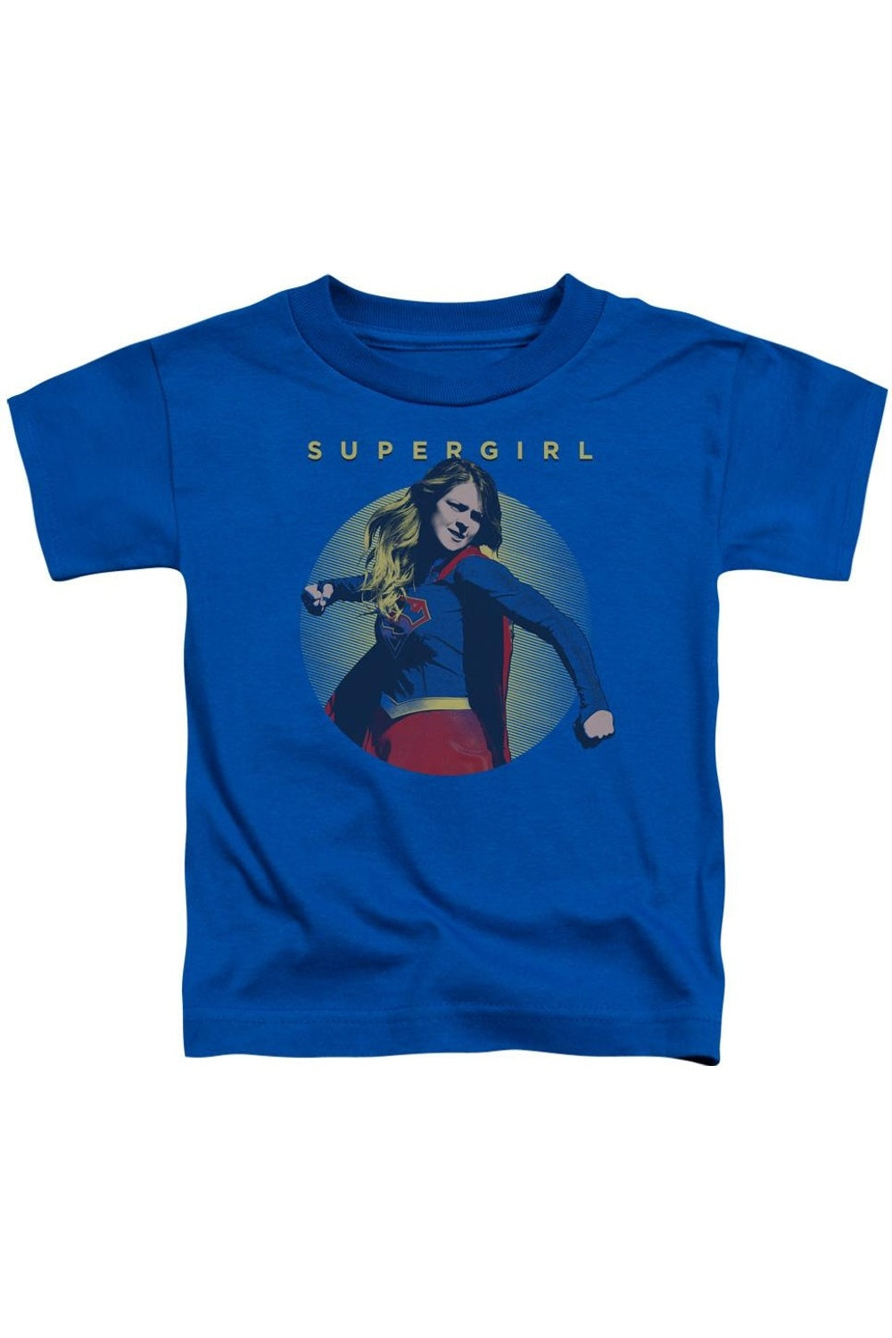 

Футболка с коротким рукавом для детей Supergirl Classic Hero Gildan, синий