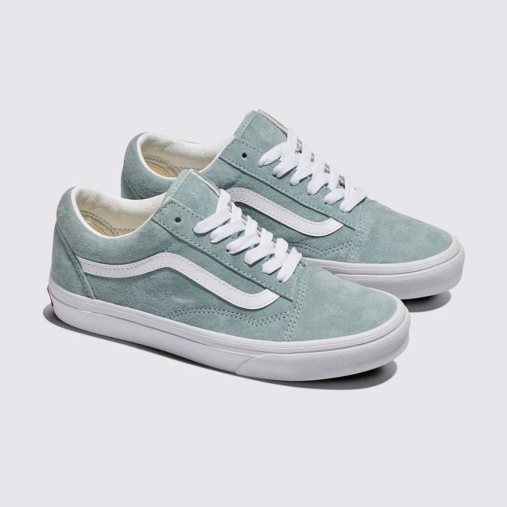 Мужские низкие кеды Old Skool из замши Gray Mist от Vans