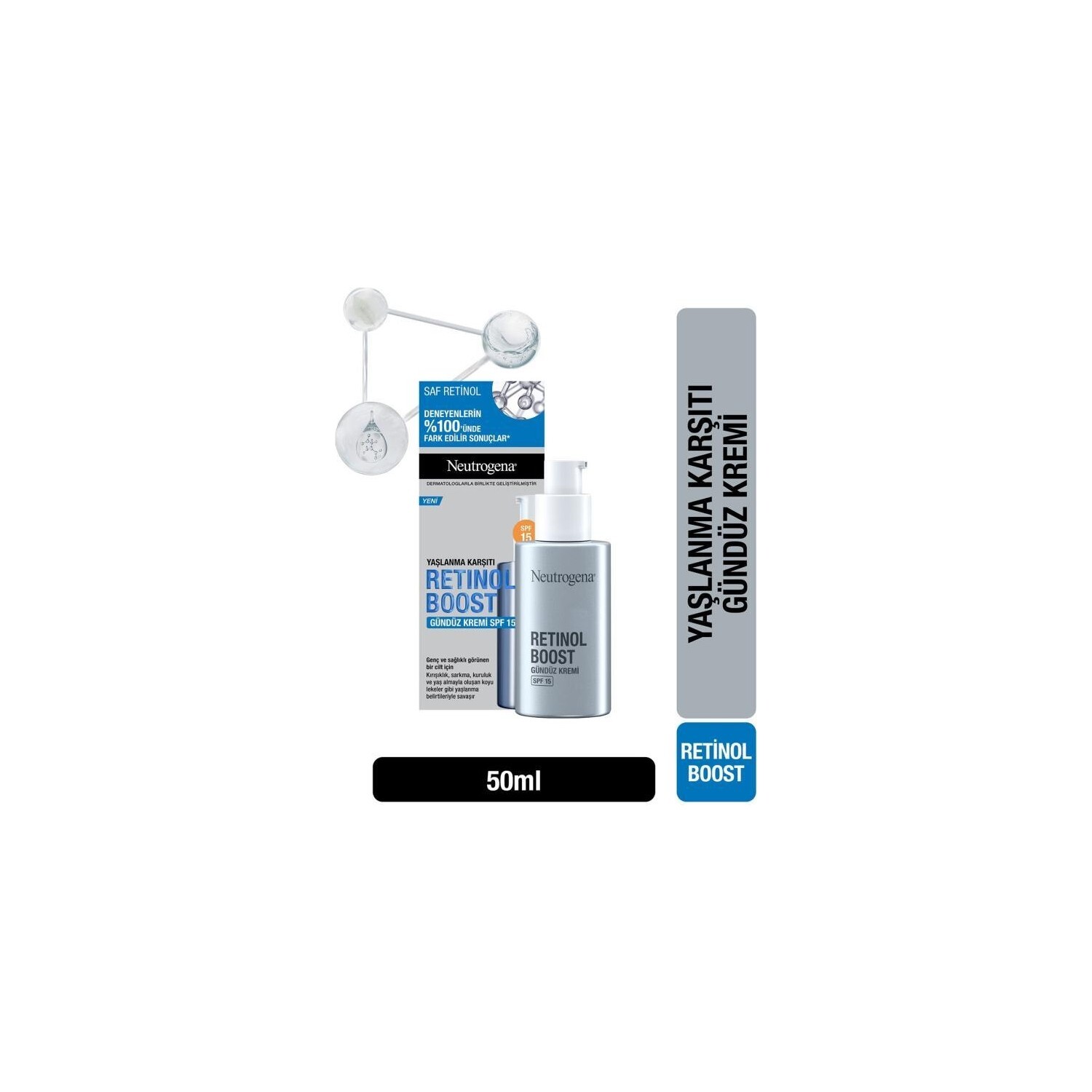 

Омолаживающий дневной крем Neutrogena Retinol Boost Spf, 50 мл