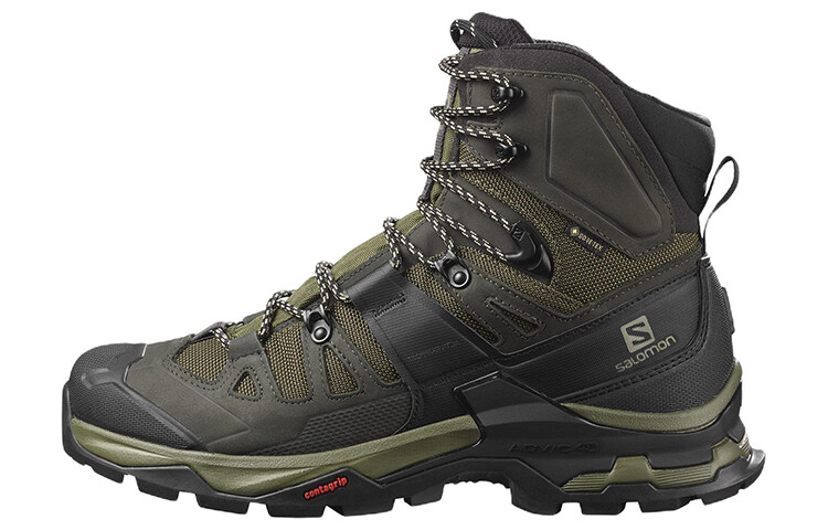 

X Ultra 3 Кроссовки мужские высокие черные/зеленые Salomon