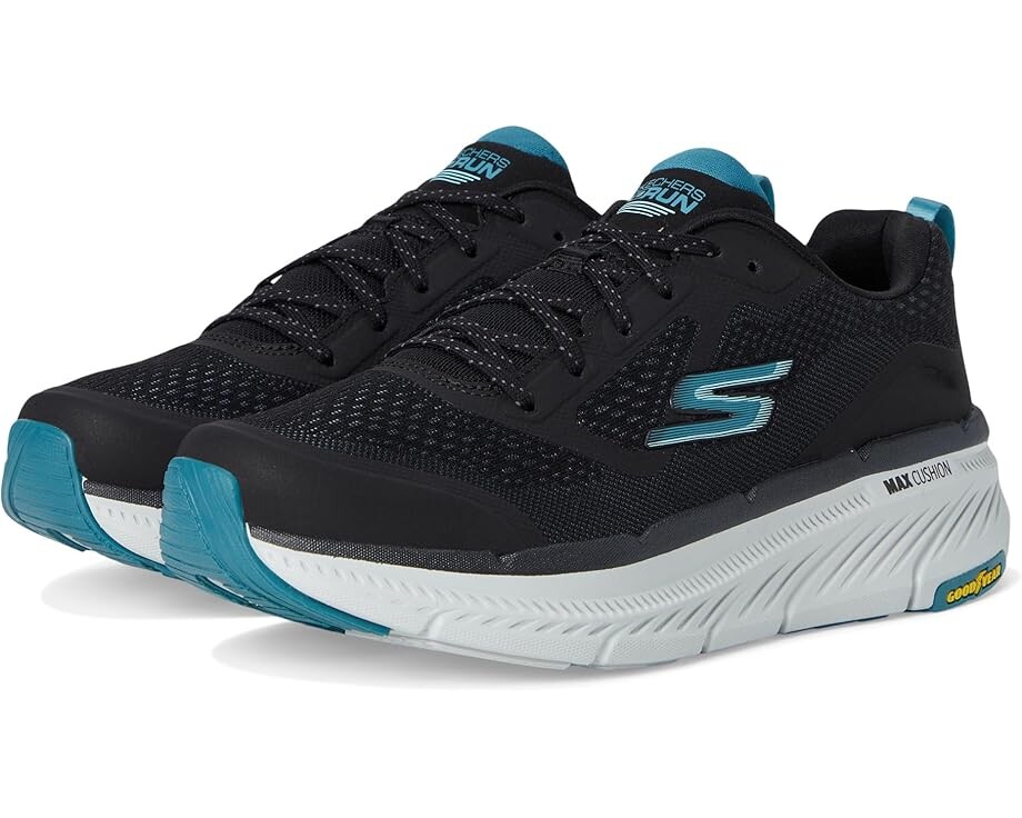 

Кроссовки SKECHERS Max Cushioning Premier 2.0, цвет Black/Teal