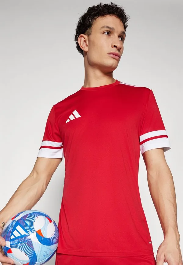 Спортивная футболка с коротким рукавом squadra25 Adidas Performance, Team Power Red/White — фото 4