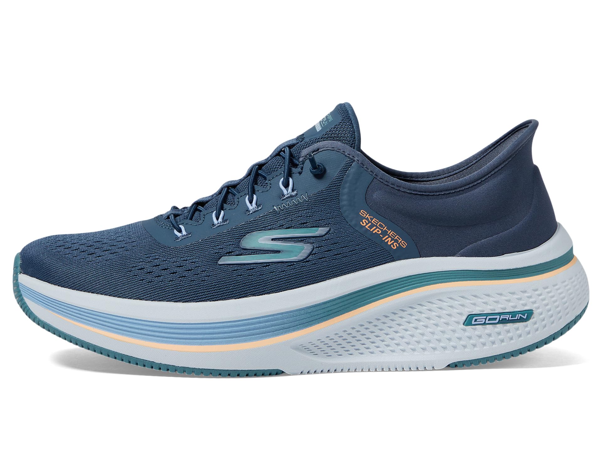 Кроссовки SKECHERS Go Run Elevate 2.0 Banyan Hands Free Slip-Ins, Navy/Teal — фото 4