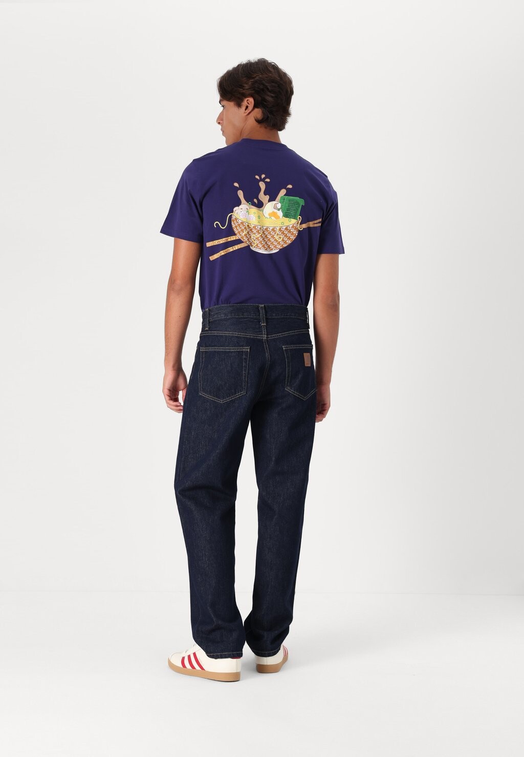 

Джинсы прямого кроя AARON PANT Carhartt WIP, темно-синий деним