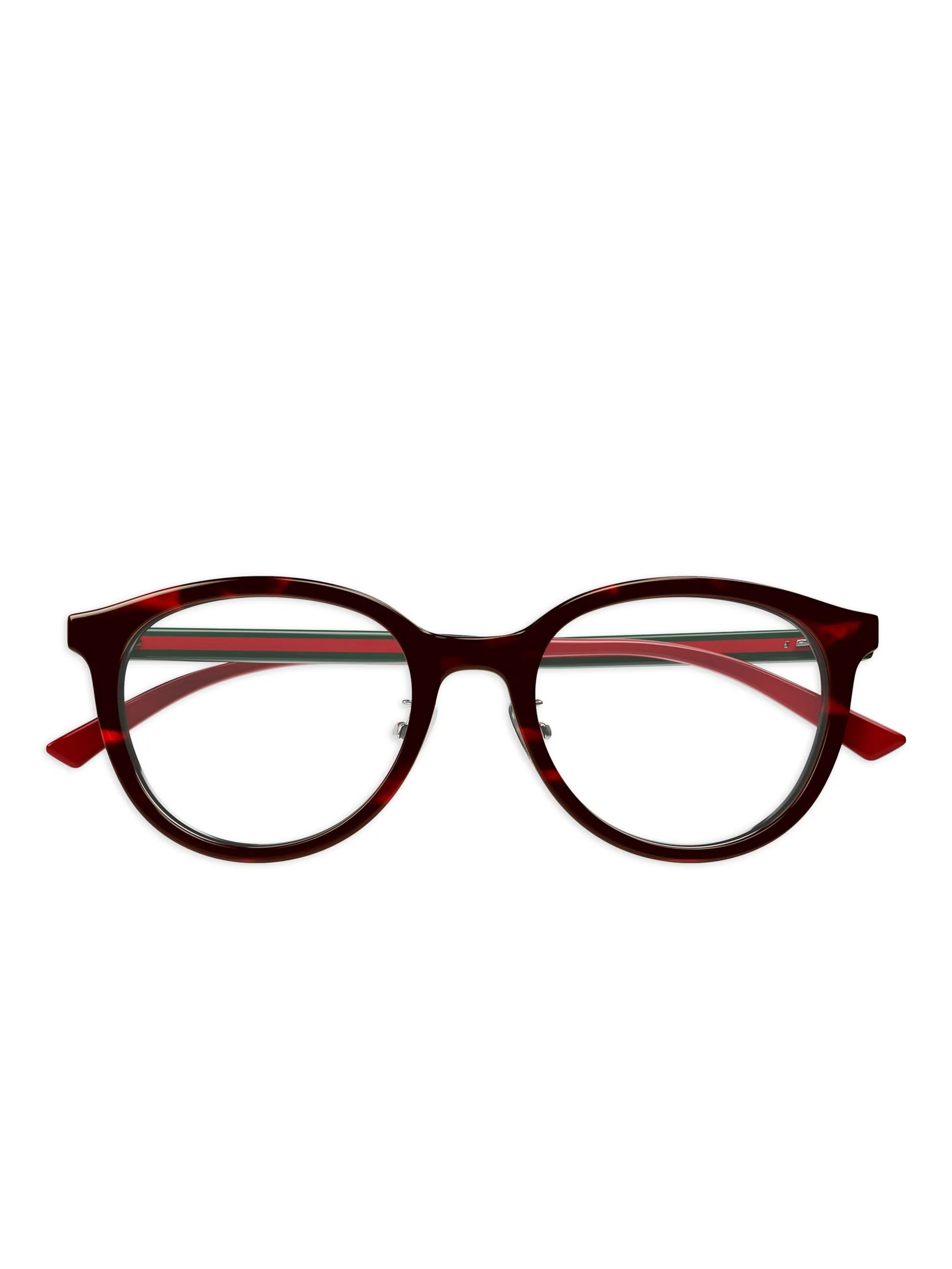 

Очки в круглой оправе Gucci Eyewear, черный