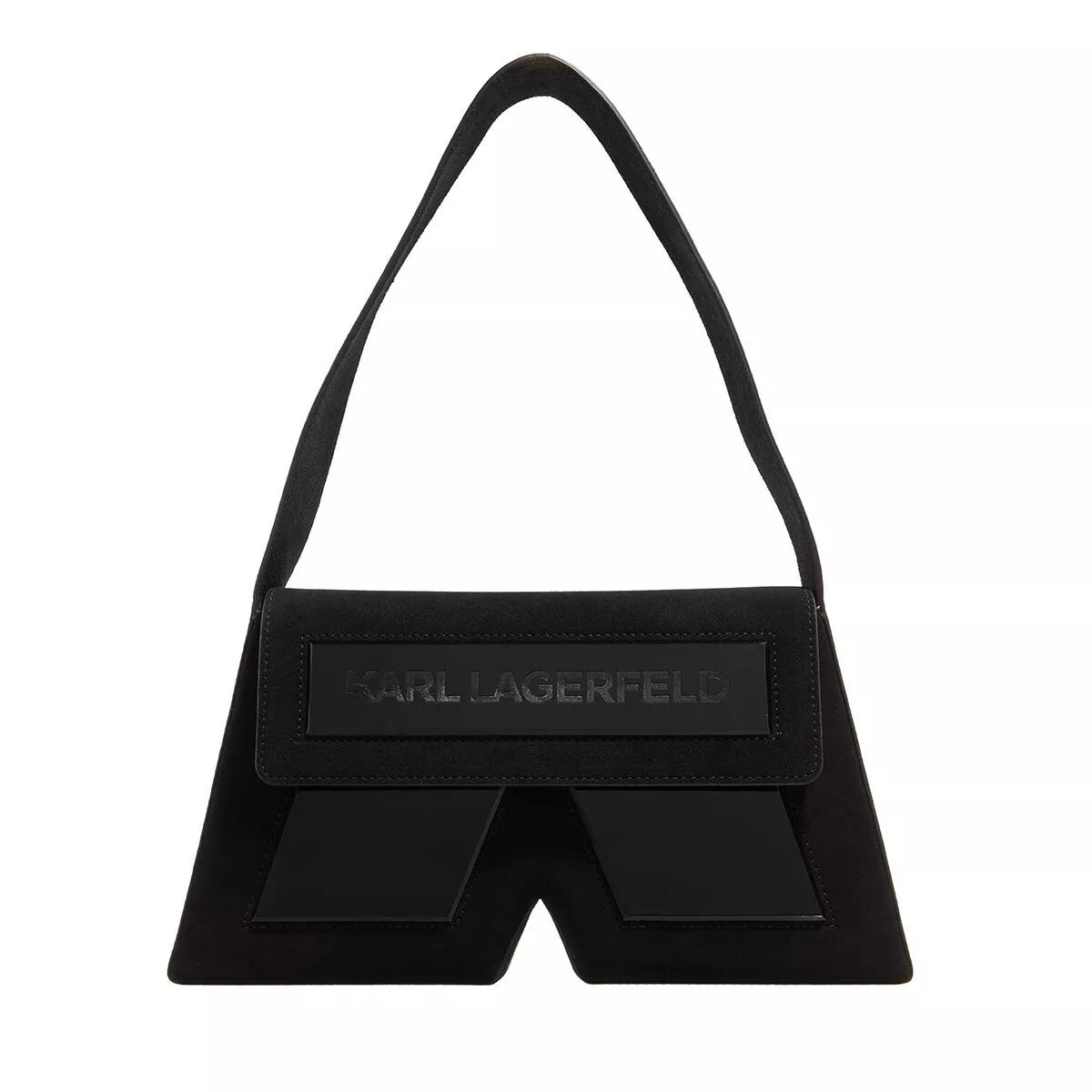 

Незаменимая сумка через плечо Karl Lagerfeld, черный