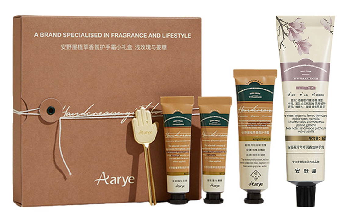 

Увлажняющий крем для рук с растительными экстрактами и ароматом для улучшения тусклости AARYE