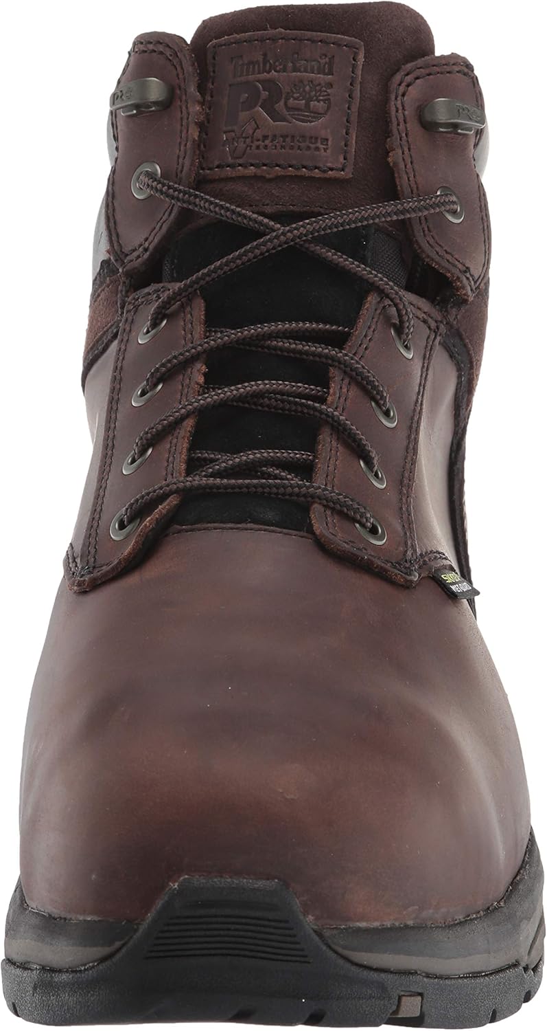 Timberland PRO мужские ботинки Jigsaw 6" со стальным носком и внутренней защитой от ударов, Brown, 12 W US — фото 2