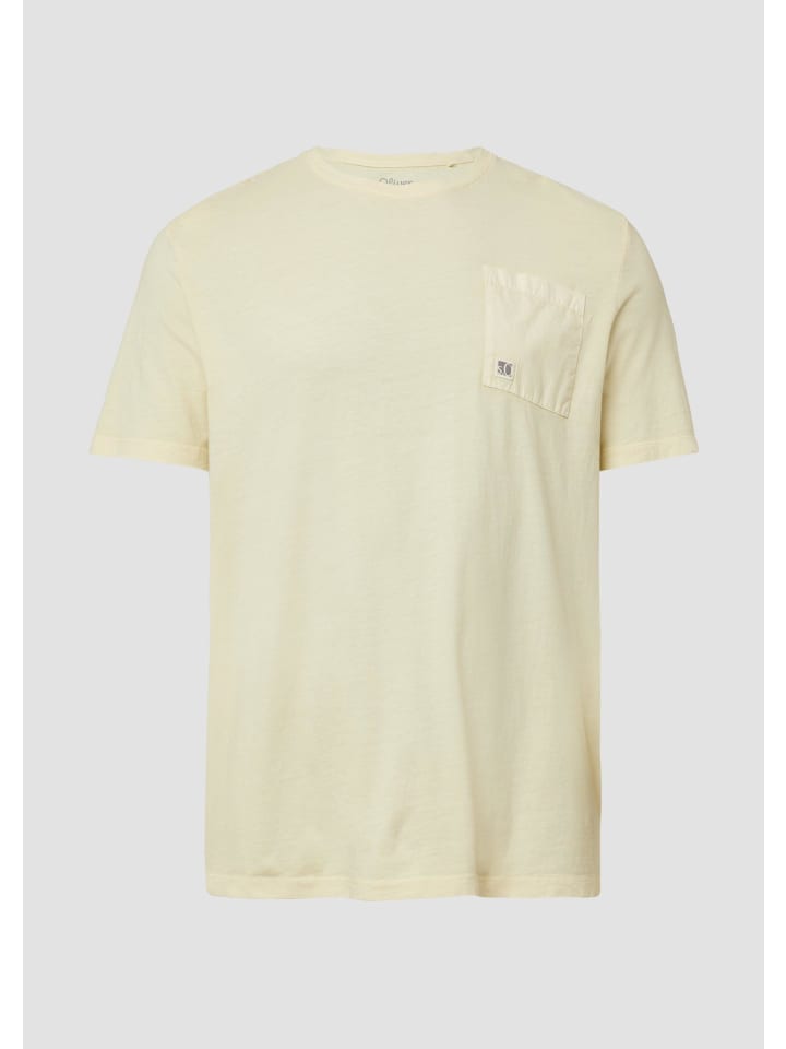 

s.Oliver Футболка 1210 светло-желтого цвета, Желтый, s.Oliver Футболка 1210 светло-желтого цвета