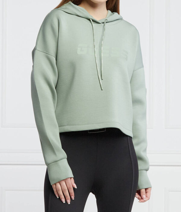 

Свитер Элли Cropped fit Guess Active, зеленый