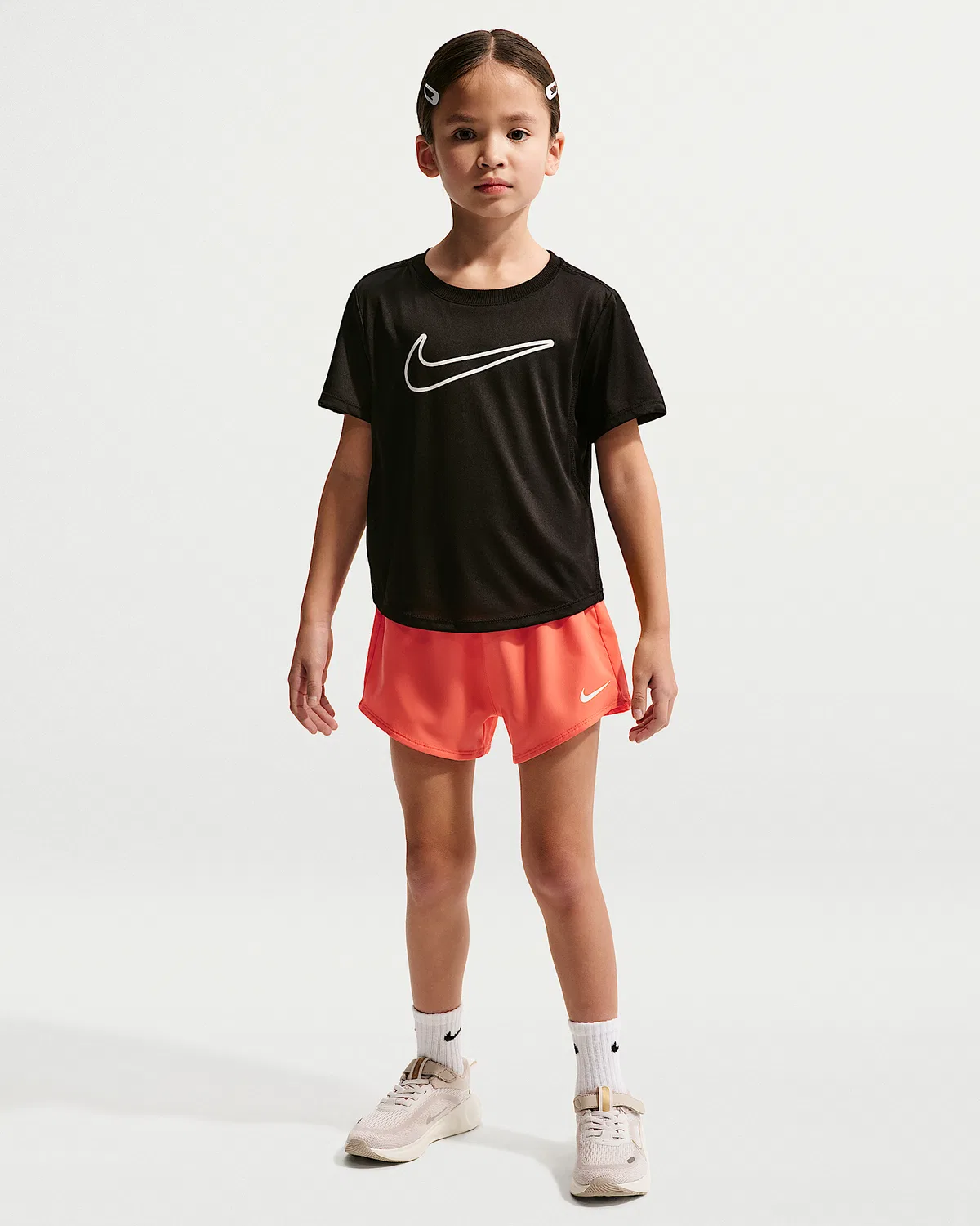 Детские шорты Nike Dri-FIT One Woven, Turf Orange