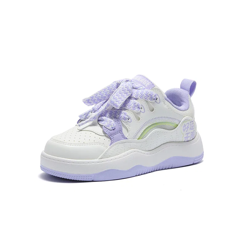 Кроссовки для скейтбординга детские 361°KIDS White Purple — фото 4