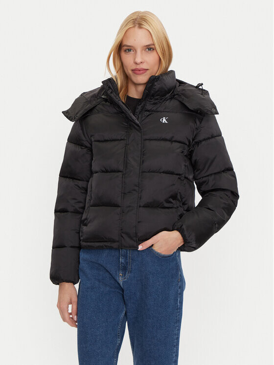 

Пуховик стандартного кроя Calvin Klein Jeans, черный