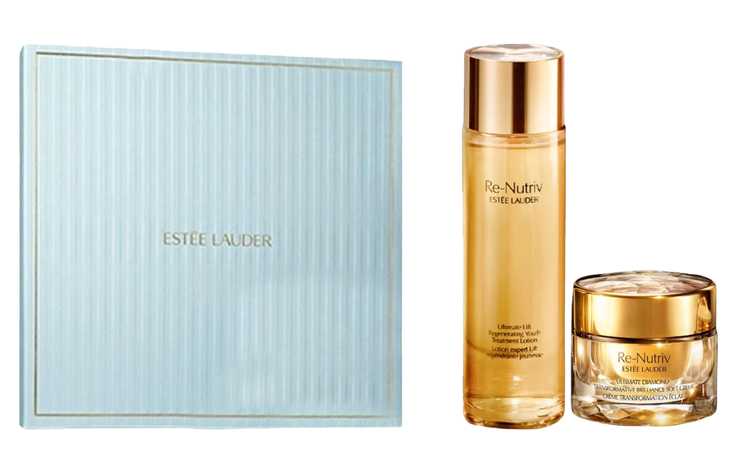 

ESTEE LAUDER YASHILANDAI White Gold Water Black Diamond Cream Gift Box Skincare Sets Moisturizing And Hydrating 200ml+30ml