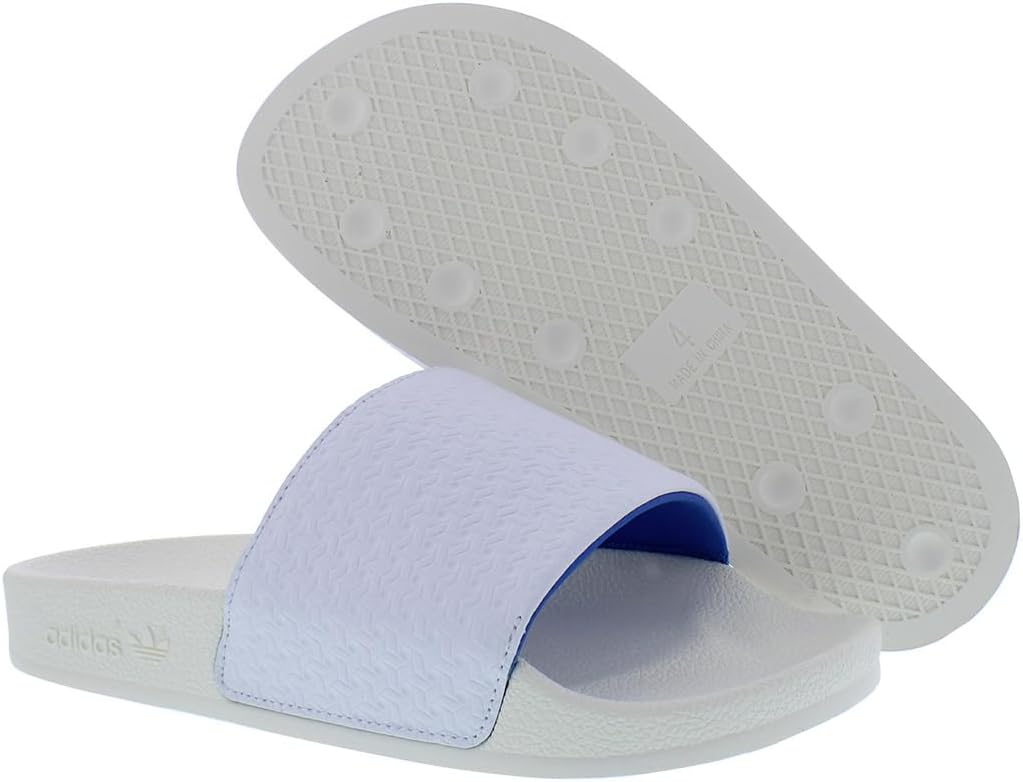 Мужские кроссовки adidas Adilette Comfort, белый/фиолетовый — фото 4