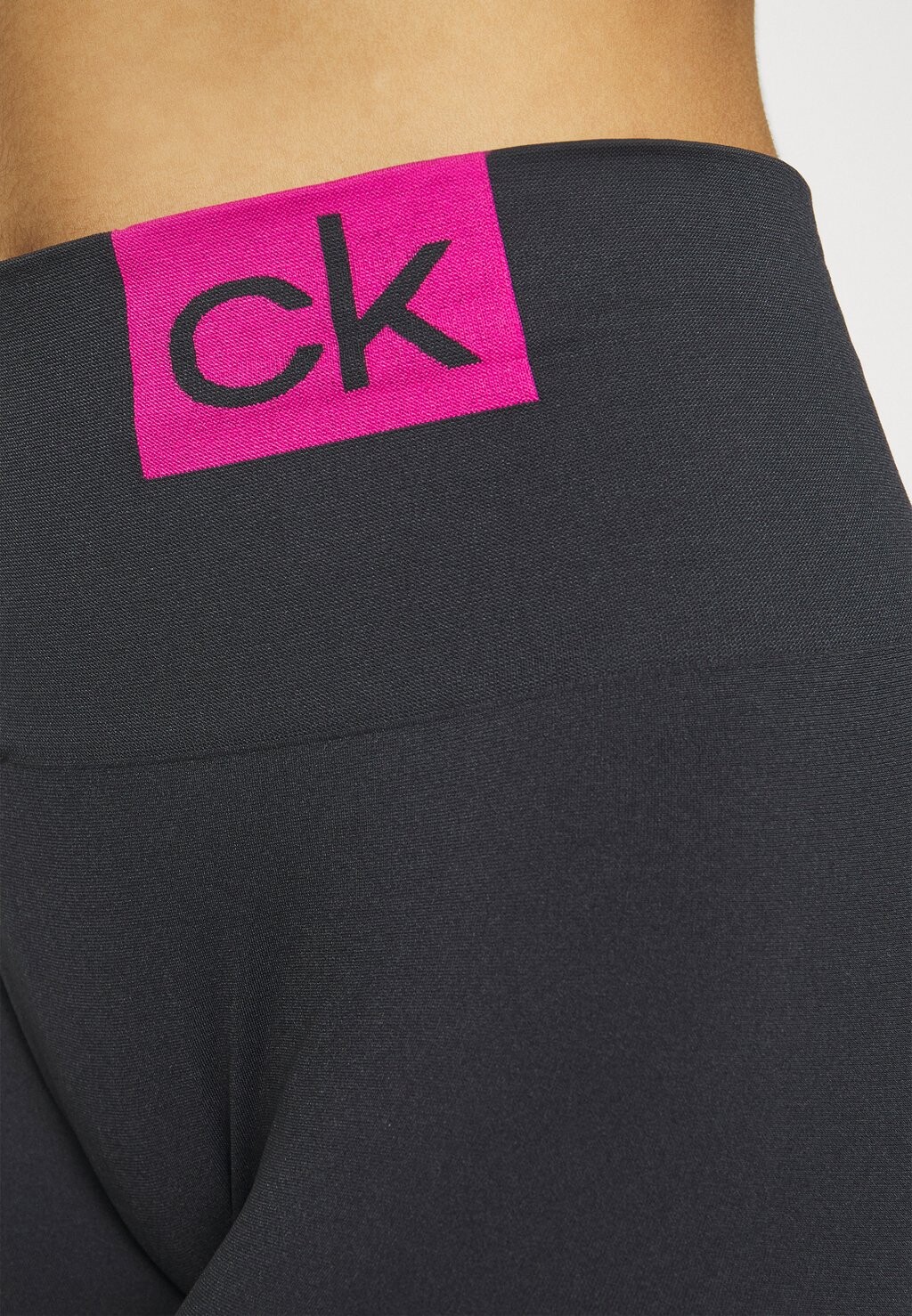 

Леггинсы Woman Seamless Calvin Klein, колготки черный