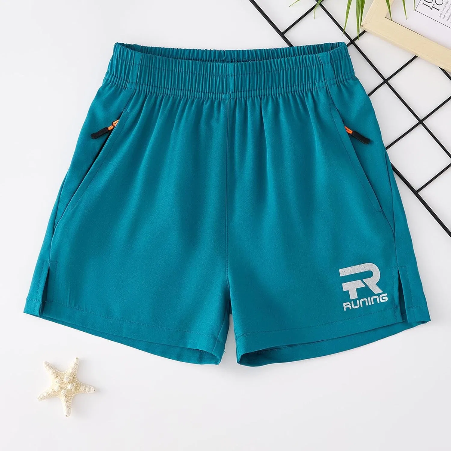 Шорты спортивные детские, Zzalalana, цвет Army Green — фото 3